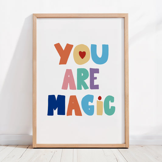 Frase "You are Magic"