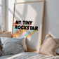 My Tiny Rockstar Cuadro Decorativo